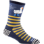 Darn Tough Animal Haus Crew Lightweight Lifestyle Sock - Womens, Midnight, Large, 6037-MIDNIGHT-L-DARN