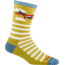Darn Tough Animal Haus Crew Lightweight Shoes - Womens, Buttercup, Small, 6037-BUTTERCUP-S-DARN