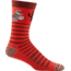 Darn Tough Animal Haus Crew Lightweight Sock - Mens, Lava, Extra Large, 6066-LAVA-XL-DARN