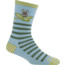 Darn Tough Animal Haus Crew Lightweight Socks - Womens, Bunny Blue, Medium, 6037-N-9111-04