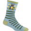 Darn Tough Animal Haus Crew Lightweight Socks - Womens, Bunny Blue, Medium, 6037-N-9111-04