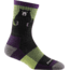 Darn Tough Bear Town Micro Crew Lightweight Hiking Sock - Womens, Lime, Large, 1970-LIME-L-DARN