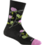 Darn Tough Blossom Crew Lightweight Socks - Womens, Charcoal, Medium, 6104_CHARCOAL_M_DARN