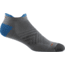 Darn Tough Coolmax Run No Show Tab Ultra-Lightweight Cushion Running Sock - Mens, Gray, Extra Large, 1054-GRAY-XL-DARN