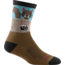 Darn Tough Critter Club Micro Crew Lightweight Sock with Cushion - Womens, Acorn, Medium, 5001-ACORN-M-DARN