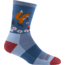 Darn Tough Critter Club Micro Crew Lightweight with Cushion Socks - Womens, Vapor, Medium, 5001_VAPOR_M_DARN