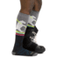 Darn Tough Due North Over-The-Calf Midweight w/ Cushion Ski Sock - Womens, Gray, Small, 8025-GRAY-S-DARN