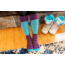Darn Tough Edge Over-The-Calf Midweight Ski Sock - Kids, Nightshade, Medium, 3029-NIGHTSHADE-M-DARN