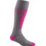 Darn Tough Edge Thermolite OTC Midweight w/ Cushion w/ Padded Shin Ski Sock - Womens, Gray, Large, 8030-GRAY-L-DARN