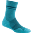 Darn Tough Element Micro Crew Lightweight w/ Cushion Socks - Womens, Cyan, Large, 1114-CYAN-L-DARN