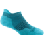 Darn Tough Element No Show Tab Lightweight with Cushion Shoes - Womens, Cyan, Large, 1112-CYAN-L-DARN
