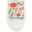 Darn Tough Garden Party No Show Hidden Lightweight Shoes - Womens, White, Medium, 6072-WHITE-M-DARN
