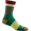 Darn Tough Heady Stripe Micro Crew Light Cushion Sock - Mens, Green, Medium, 1924-GREEN-M-DARN