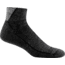 Darn Tough Hiker 1/4 Cushion Sock - Mens, Black, Medium, 1959-BLACK-M-DARN