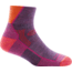 Darn Tough Hiker 1/4 Cushion Sock - Womens, Plum Heather, Small, 1958-PLUM-HEATHER-S-DARN