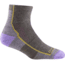 Darn Tough Hiker 1/4 Midweight Sock with Cushion - Womens, Taupe, Medium, 1958-TAUPE-M-DARN