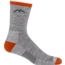 Darn Tough Hiker Micro Crew Midweight with Cushion Socks - Mens, Flint, Medium, 1466-C-3063-04