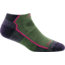 Darn Tough Hiker No Show Light Cushion Sock - Womens, Moss Heather, Small, 1961-MOSS-HEATHER-S-DARN