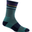 Darn Tough Kelso Micro Crew Lightweight Hiking Sock - Womens, Teal, Medium, 1968-TEAL-M-DARN