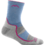 Darn Tough Light Hiker Micro Crew Light Cushion Sock - Girls, Vapor, Large, 3024-VAPOR-L-DARN
