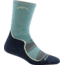Darn Tough Light Hiker Micro Crew Light Cushion Sock - Womens, Aqua, Large, 1967-AQUA-L-DARN