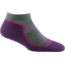 Darn Tough Light Hiker No Show Lightweight Hiker Sock - Womens, Moss, Small, 1986-MOSS-S-DARN