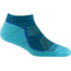 Darn Tough Light Hiker No Show Lightweight with Cushion Socks - Womens, Cascade, Small, 1986_CASCADE_S_DARN