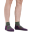 Darn Tough Light Hiker Quarter Lightweight Hiker Sock - Womens, Moss, Small, 1987-MOSS-S-DARN