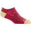 Darn Tough Lucky Lady No Show Lightweight Socks - Womens, Cranberry, Large, 6074-CRANBERRY-L-DARN
