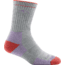 Darn Tough Micro Crew Cushion CoolMax Sock - Womens, Light Gray, Small, 1929-LIGHT-GRAY-S-DARN
