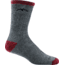 Darn Tough Mountaineering Micro Crew Extra Cushion Sock - Mens, Smoke, Large, 1953-SMOKE-L-DARN
