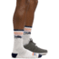 Darn Tough Pacer Micro Crew Ultra-Lightweight Running Sock - Mens, Ash, Medium, 1041-ASH-M-DARN