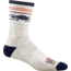 Darn Tough Pacer Micro Crew Ultra-Lightweight Running Sock - Mens, Ash, Medium, 1041-ASH-M-DARN