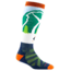Darn Tough Pow Cow Over-The-Calf Midweight Sock - Kids, Green, Small, 3036-GREEN-S-DARN