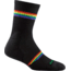 Darn Tough Prism Jr. Crew Lightweight Sock - Kids, Black, Medium, 3031-BLACK-M-DARN