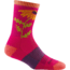 Darn Tough Queen Bee Micro Crew Lightweight Hiking Sock - Womens, Boysenberry, Large, 1988-BOYSENBERRY-L-DARN