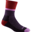 Darn Tough Ranger Micro Crew Midweight Sock with Cushion - Womens, Plum, Small, 5002-PLUM-S-DARN