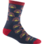 Darn Tough Ray Day Micro Crew Lightweight with Cushion Socks - Womens, Denim, Large, 5009_DENIM_L_DARN