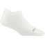 Darn Tough Run Coolmax No Show Tab Ultra-Lightweight Running Sock - Womens, White, Medium, 1051-WHITE-M-DARN