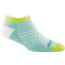 Darn Tough Run Coolmax No Show Tab Ultra-Lightweight w/ Cushion Running Sock - Womens, Aqua, Small, 1052-AQUA-S-DARN