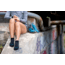 Darn Tough Run No Show Tab Ultra-Lightweight Running Sock - Womens, Black, Medium, 1043-BLACK-M-DARN