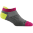 Darn Tough Run No Show Tab Ultra-Lightweight Running Sock - Womens, Gray, Medium, 1043-GRAY-M-DARN
