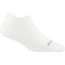 Darn Tough Run No Show Tab Ultra-Lightweight Running Sock - Womens, White, Large, 1043-WHITE-L-DARN