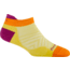 Darn Tough Run No Show Tab Ultra-Lightweight Socks - Womens, Citrus, Medium, 1043-N-6014-04
