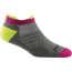 Darn Tough Run No Show Tab Ultra-Lightweight w/ Cushion Running Sock - Womens, Gray, Small, 1047-GRAY-S-DARN