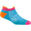 Darn Tough Run No Show Tab Ultra-Lightweight with Cushion Socks - Womens, Ocean, Medium, 1047_OCEAN_M_DARN