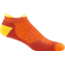 Darn Tough Run No Show Tab Ultra-Lightweight with Cushion Socks - Mens, Lava, Large, 1039-LAVA-L-DARN