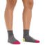 Darn Tough Run Quarter Ultra-Lightweight Running Sock - Womens, Gray, Medium, 1044-GRAY-M-DARN