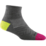 Darn Tough Run Quarter Ultra-Lightweight Running Sock - Womens, Gray, Medium, 1044-GRAY-M-DARN