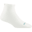 Darn Tough Run Quarter Ultra-Lightweight Running Sock - Womens, White, Small, 1044-WHITE-S-DARN